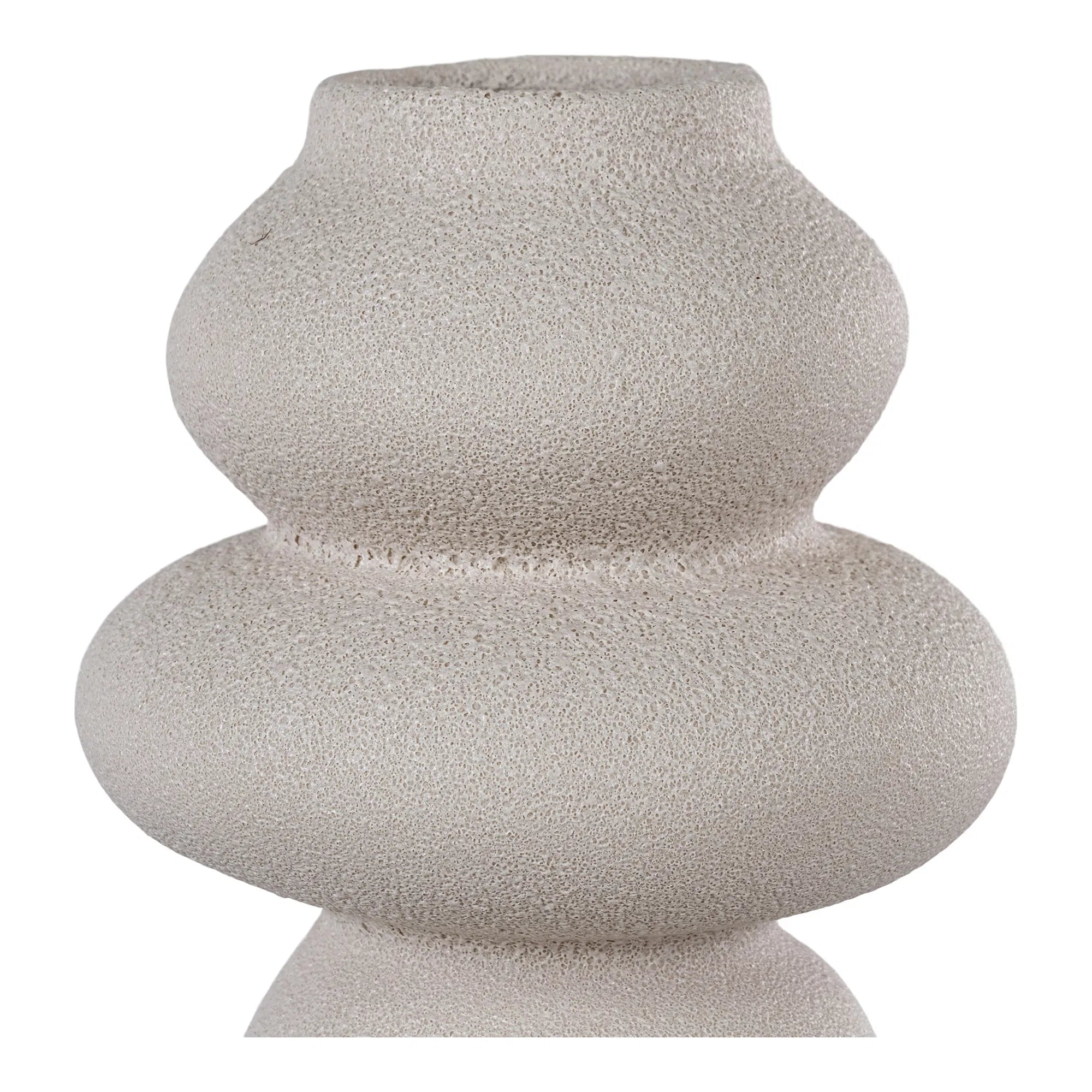 Vase „Serona“ – Keramik in Beige