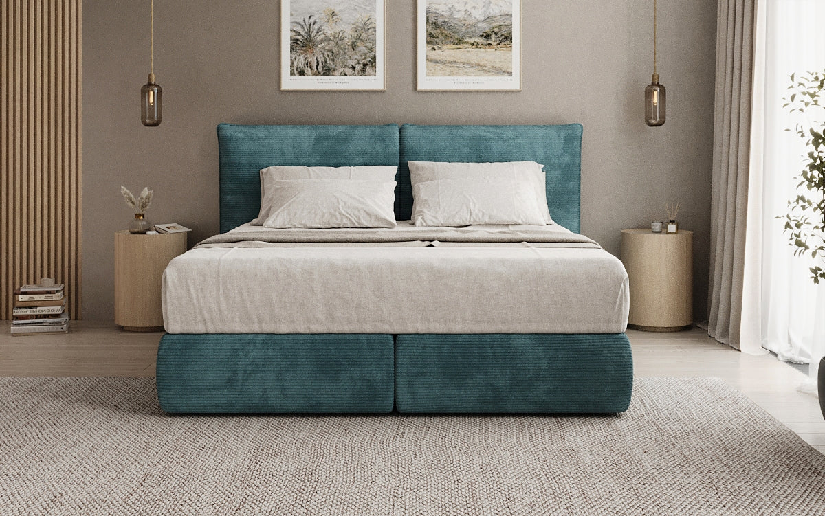 Boxspringbett Pillo in Cord