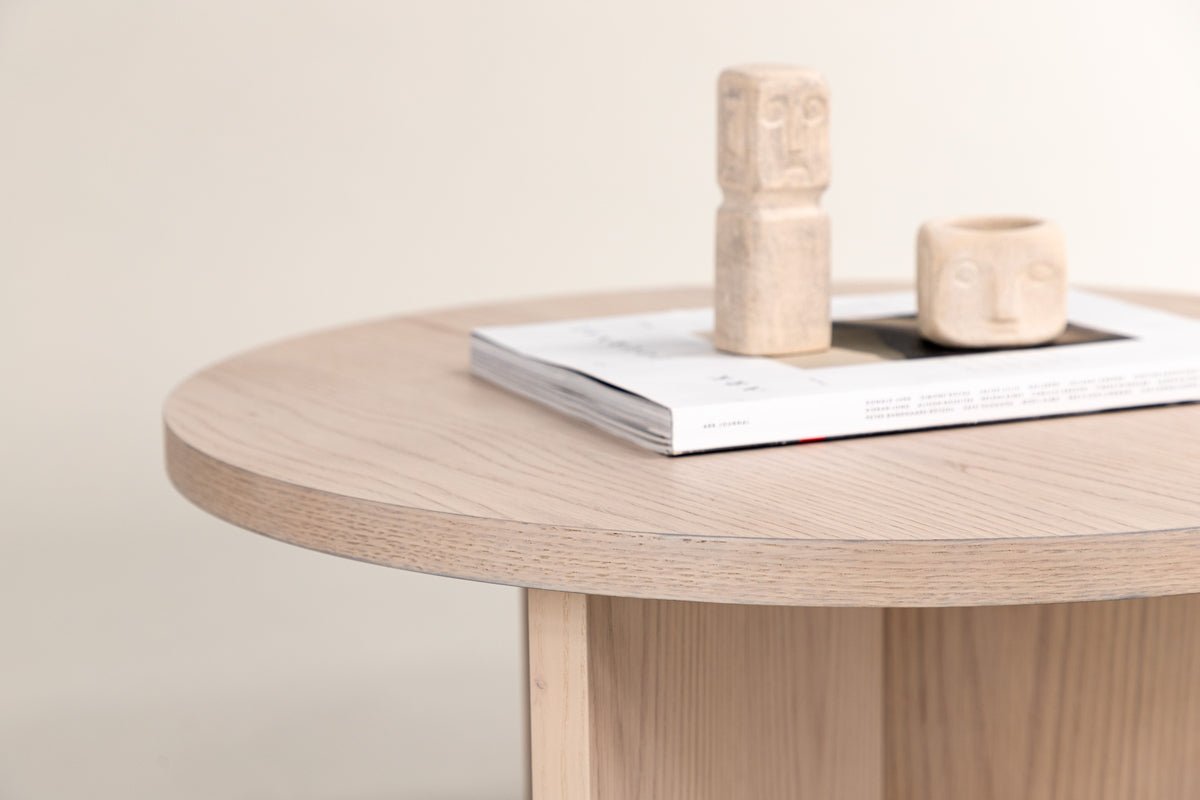 Couchtisch Allan - mit Holzoptik