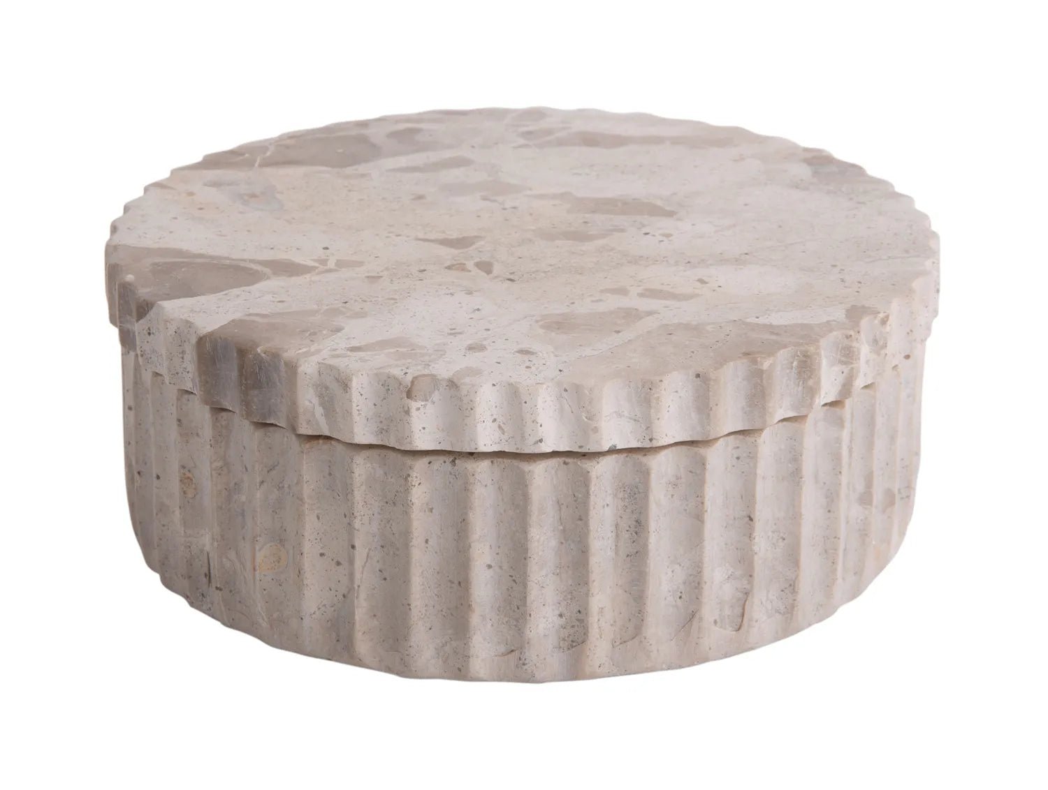 Schale Meliora – gefertigt aus Marmor - mit Deckel