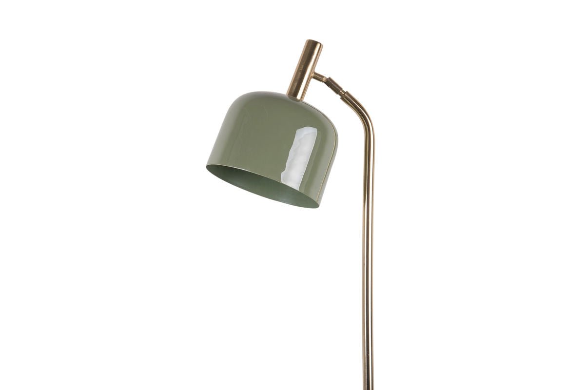 Stehlampe Norex – aus Eisen mit Emalliebeschichtung
