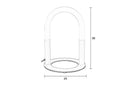 Tischlampe Torstein – aus Eisen in Beige