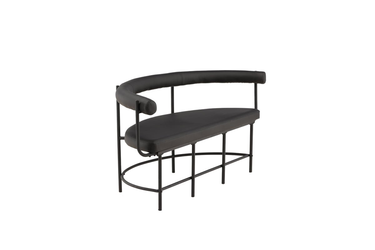 Sitzbank "Ronald" – Wahlweise mit Bouclé-Stoff oder PU-Leder