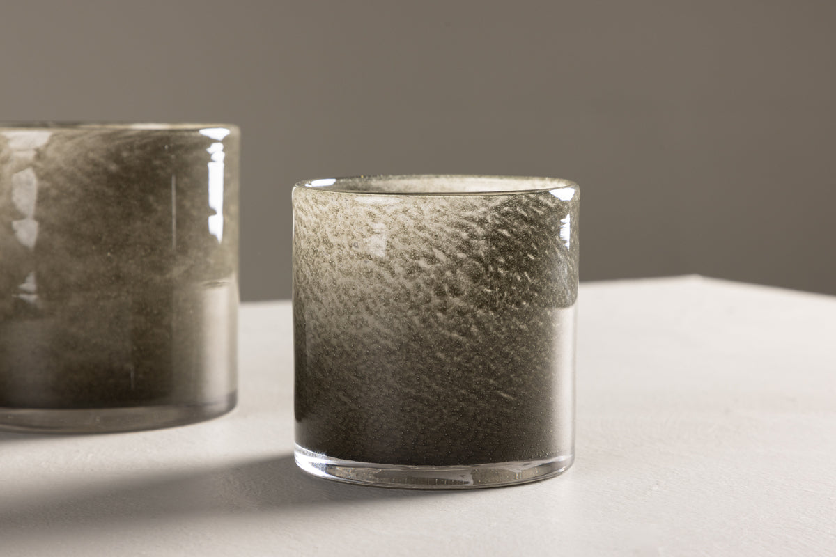 Laterne Polar - Laterne aus Glas in verschiedenen Farben