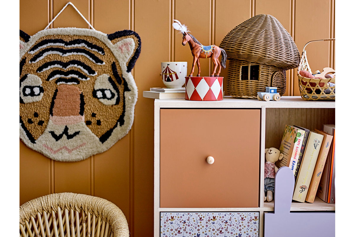 Dekofigur Rafi - Zirkuspferd aus Holz für Kinderzimmer & Geburtstag