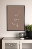 Poster Sensual aus hochwertigem Papier