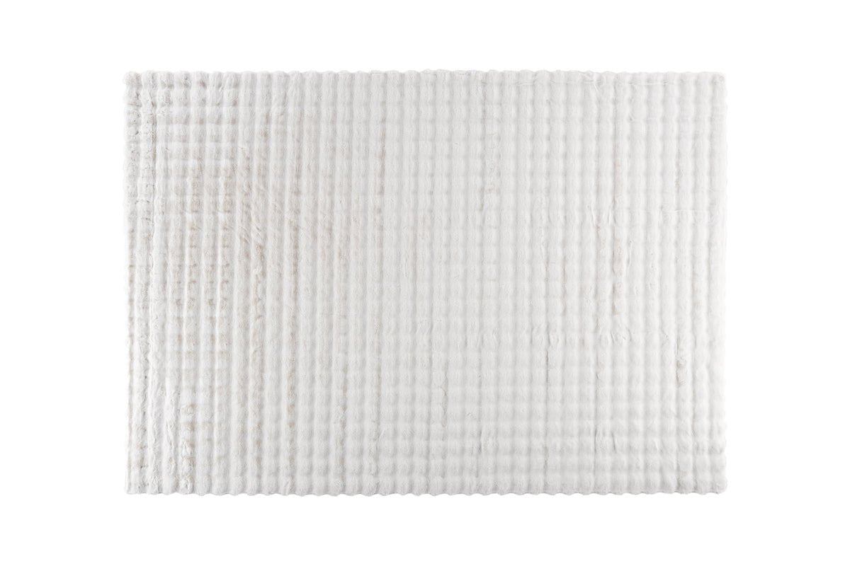 Teppich Niva – in zwei Farben aus Polyester & Veloursleder