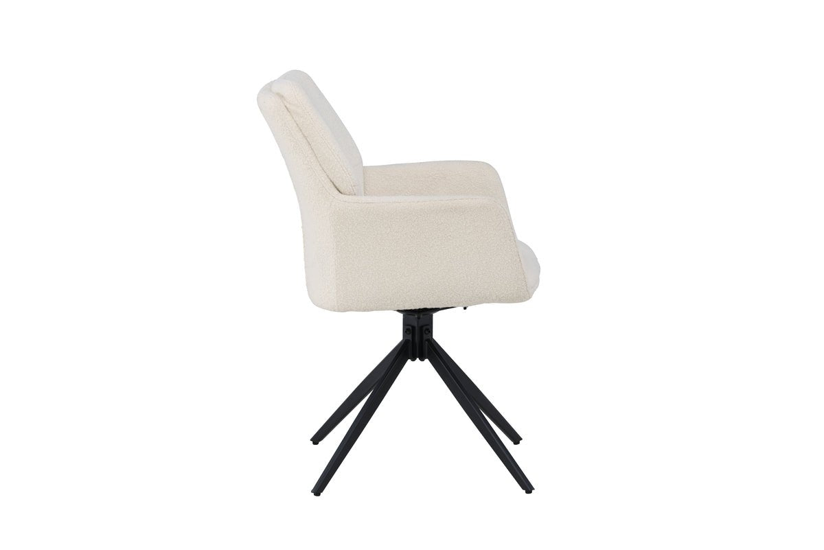 2er Set - Stuhl Marko pflegeleicht in den Farben Braun oder Weiß