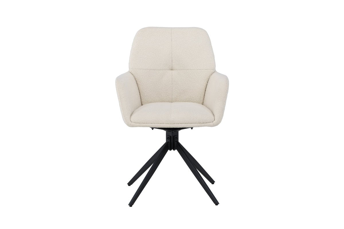 2er Set - Stuhl Marko pflegeleicht in den Farben Braun oder Weiß