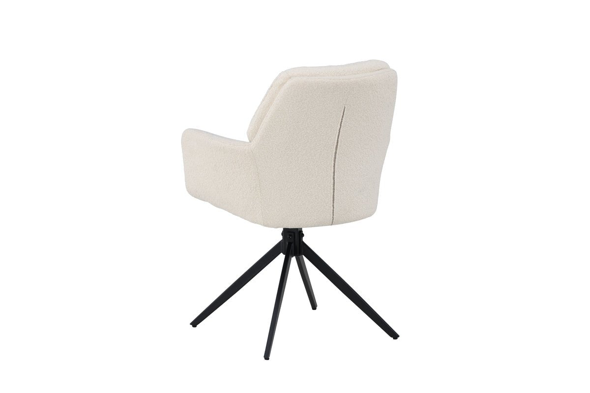 2er Set - Stuhl Marko pflegeleicht in den Farben Braun oder Weiß