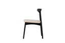 2er Set - Stuhl Malte aus lackiertem Eichenholz