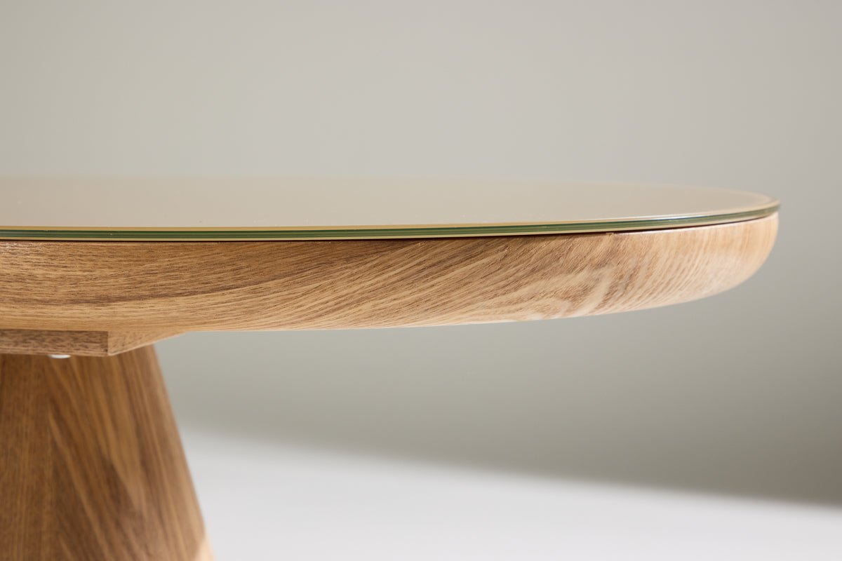 Couchtisch Cellio - mit Glastischplatte