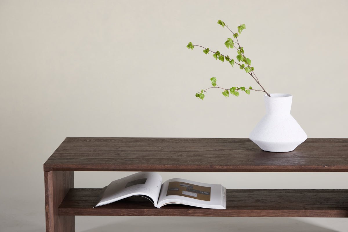 Couchtisch Boris - in Mokka mit Holzoptik