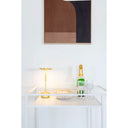 Tischlampe Ardena – Eleganz in Gold, Silber & Schwarz