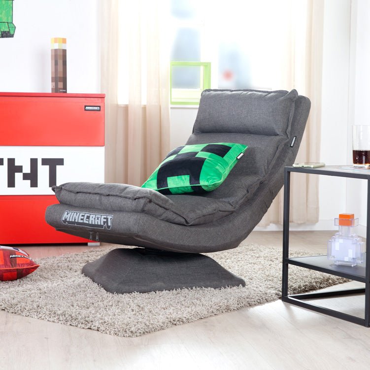 Minecraft Gaming-Sessel „BlockMaster“ – drehbar & verstellbar mit XL-Polsterung