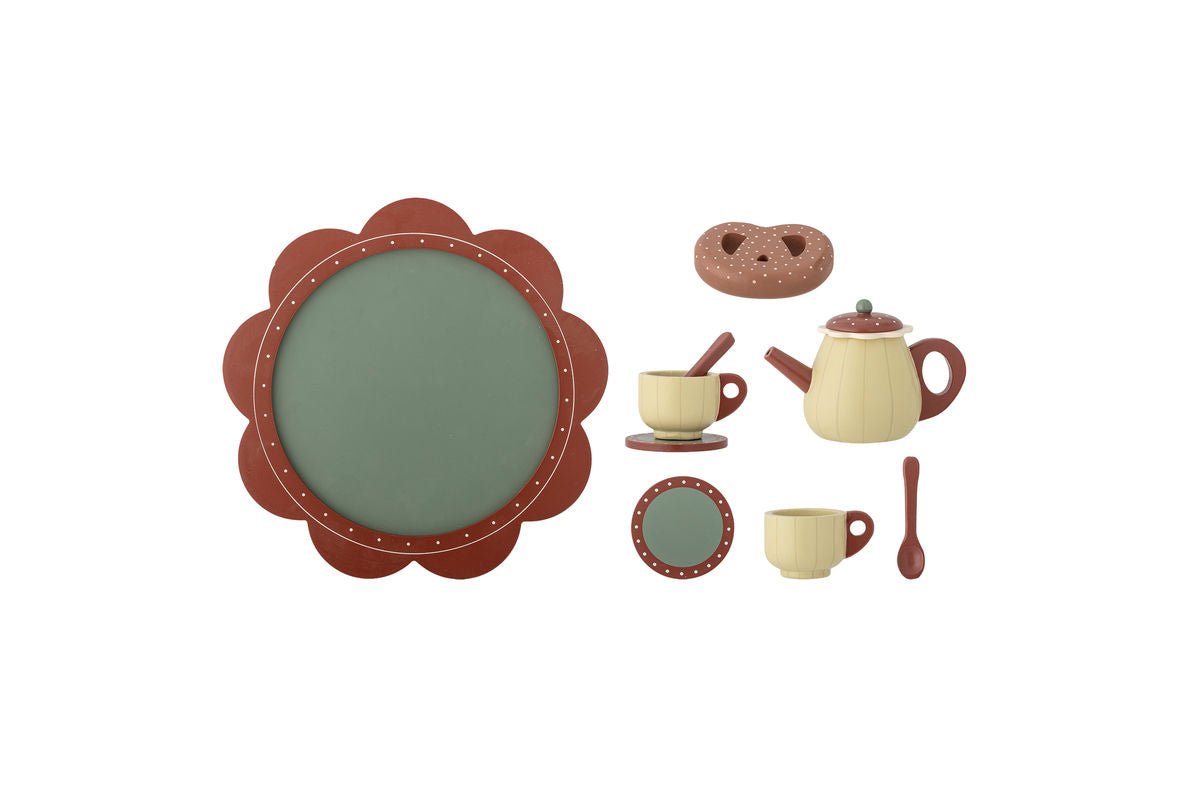Kinder Spielset Betty – 9-teiliges Tee-Spielset aus Holz für Kinder