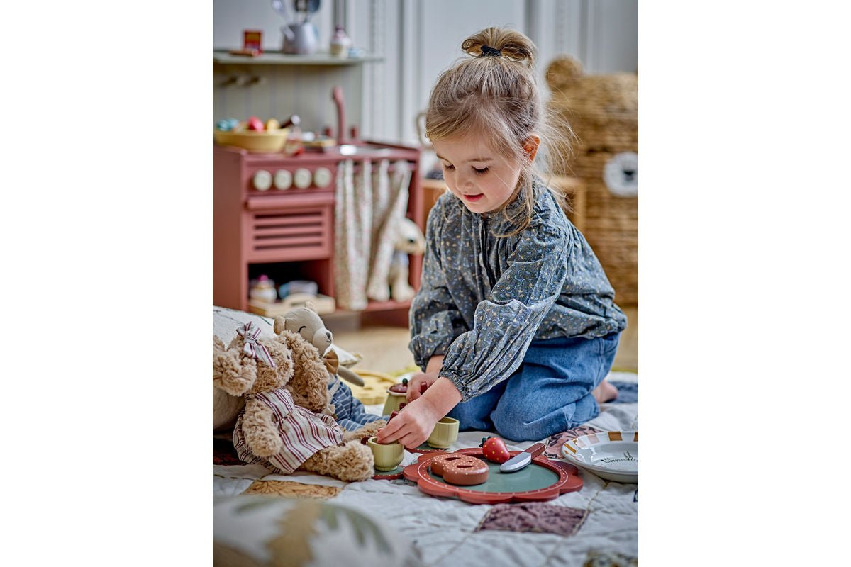 Kinder Spielset Betty – 9-teiliges Tee-Spielset aus Holz für Kinder