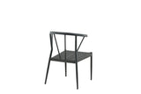 6er Set - Gartenstuhl Tina aus Rattan/Aluminium