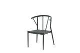 6er Set - Gartenstuhl Tina aus Rattan/Aluminium