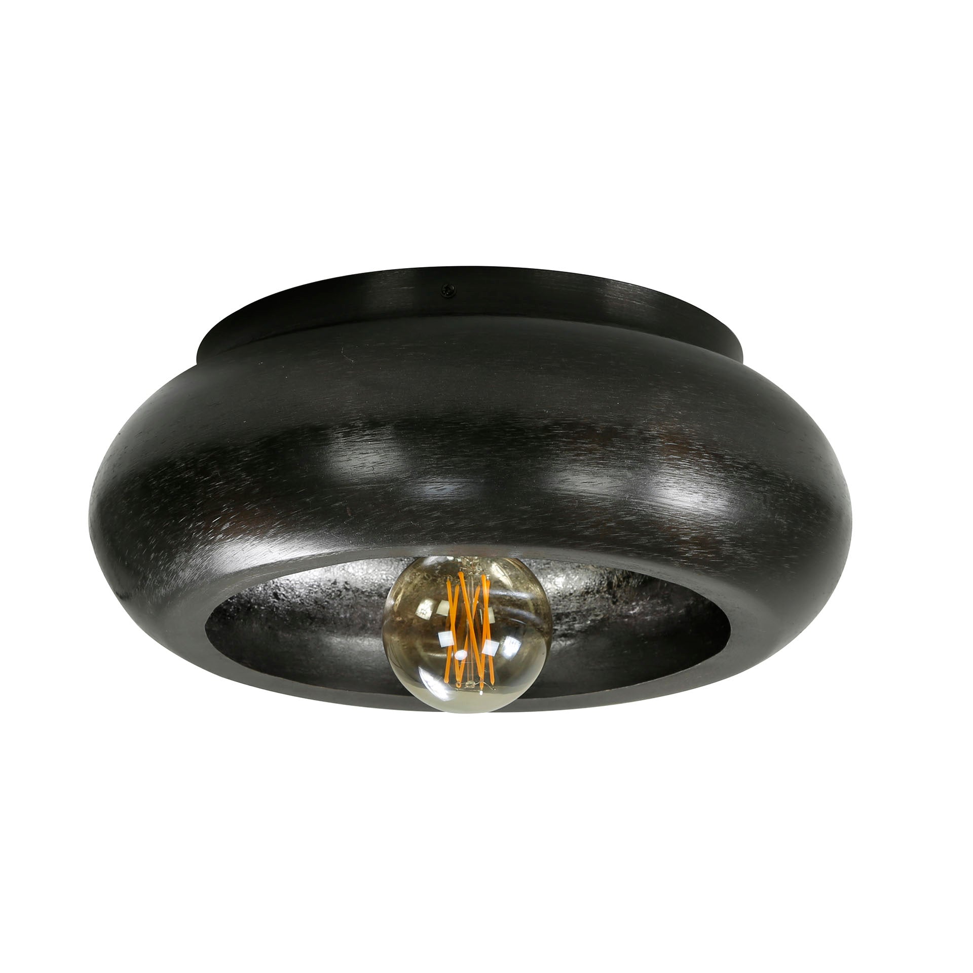 Deckenleuchte „Sky“ – Metallleuchte in Schwarznickel