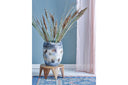 Vase Blue Nonna – aus Steingut