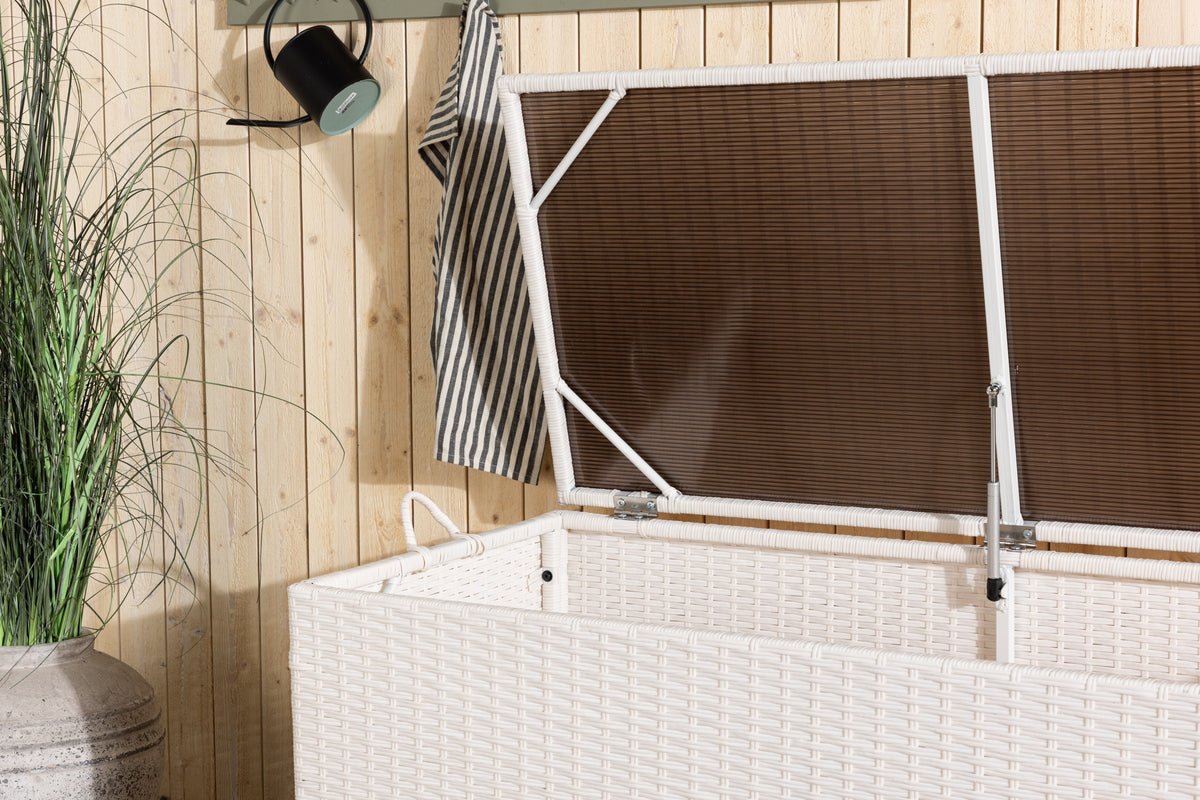 Garten Kissenbox Dimmy - Wahlweise in Grau, Natur oder Weiß