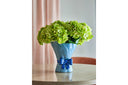Vase Florielle – Blaues Steingut