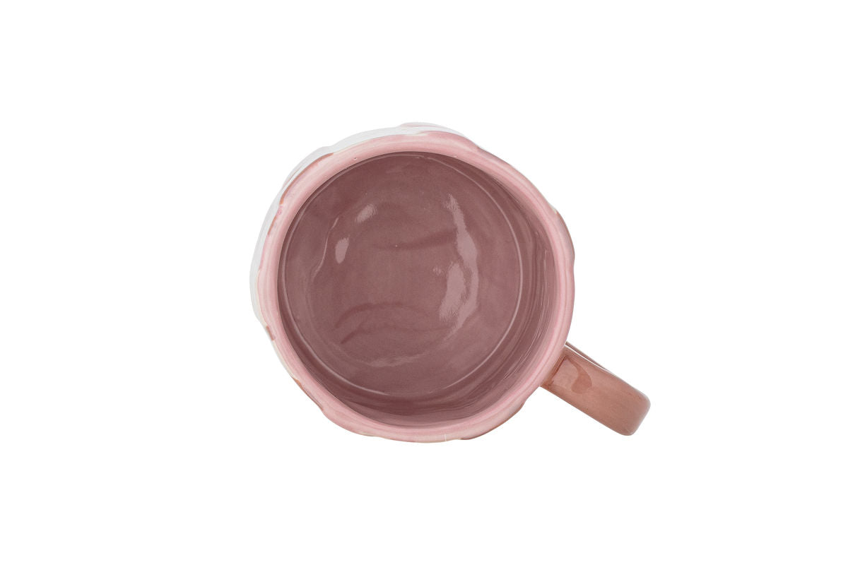 Becher Rosina – Handbemalte Steingutbecher  (4er-Set)