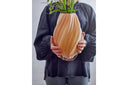 Vase Kairoa – Naturfarbenes Glas