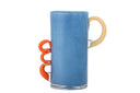 Vase Alva – Blaues Glas