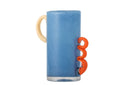 Vase Alva – Blaues Glas