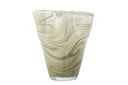 Vase Mari – Grünes Glas