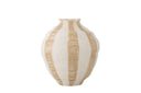 Vase Elvra – Naturfarbenes Steingut