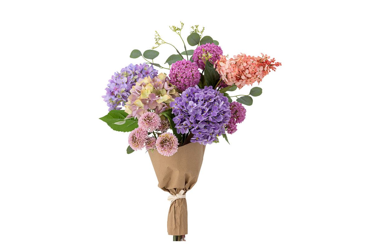 Künstlicher Blumenstrauß Viola – Violetttöne mit natürlichen Akzenten