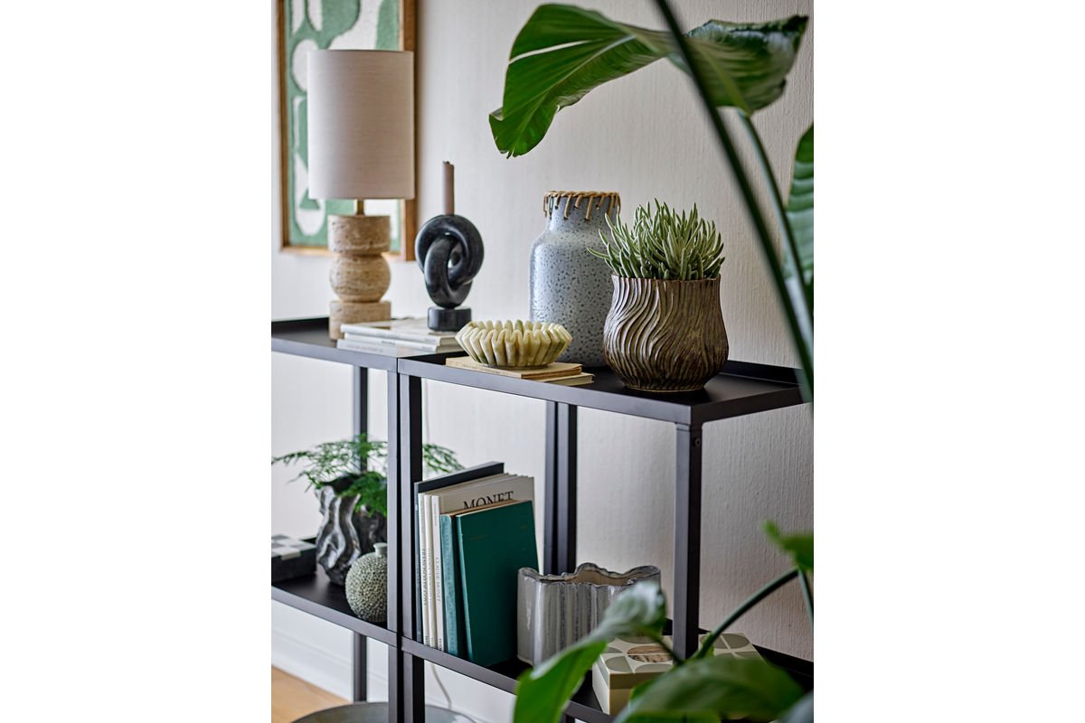 Schale Emil – Skulpturaler Marmor in Grün