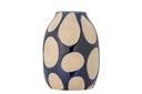 Vase Zavien – Blaues Steingut