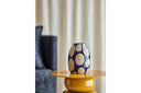 Vase Zavien – Blaues Steingut