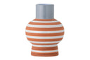 Vase Mara - Orange, aus Steingut