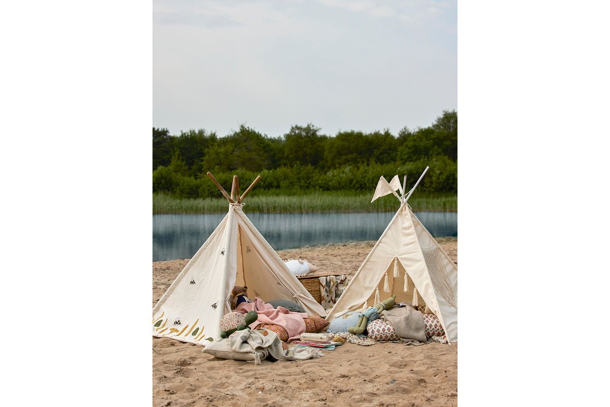 Kinder Tipi Zelt Darlin – Spielzelt aus Baumwolle & Holz