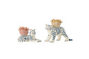 Kerzenhalter-Set Tigris – handbemaltes Steingut (2er-Set)