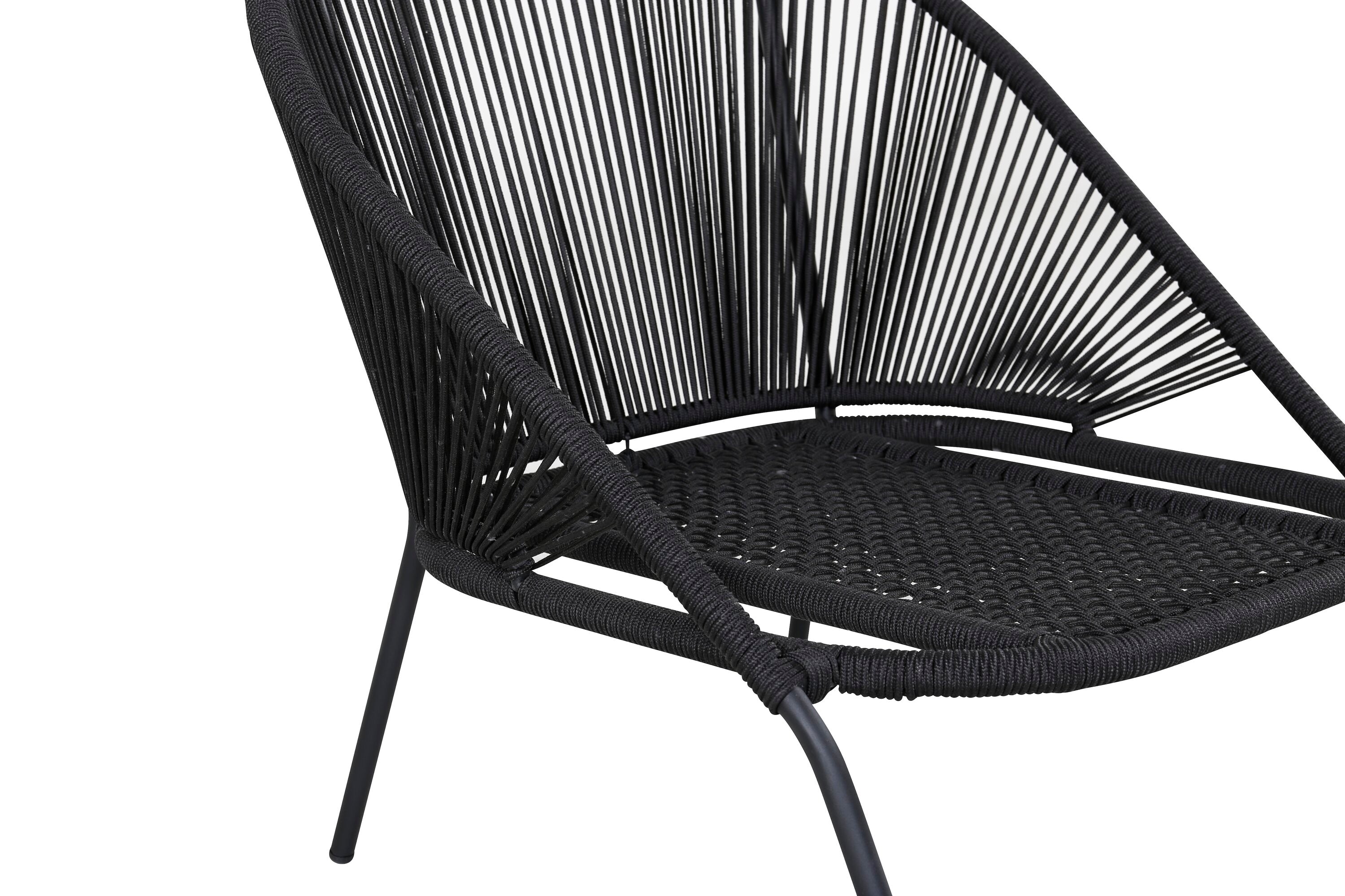 2er Set - Gartenstuhl Vintera aus Metall/Polyester