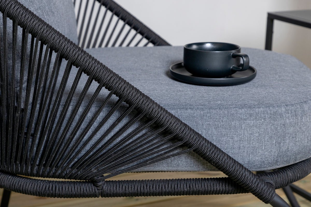 2er Set - Gartenstuhl Vintera aus Metall/Polyester