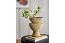 Vase Elvara – Terrakotta in Natur