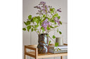 Vase Alena – Schwarzes Steingut