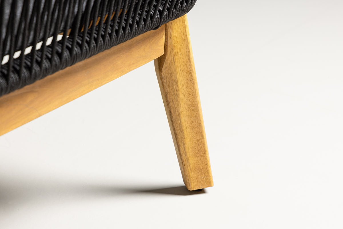 Garten Lounge Set Renavo – 2 teiliges Set aus Akazie & Polyester