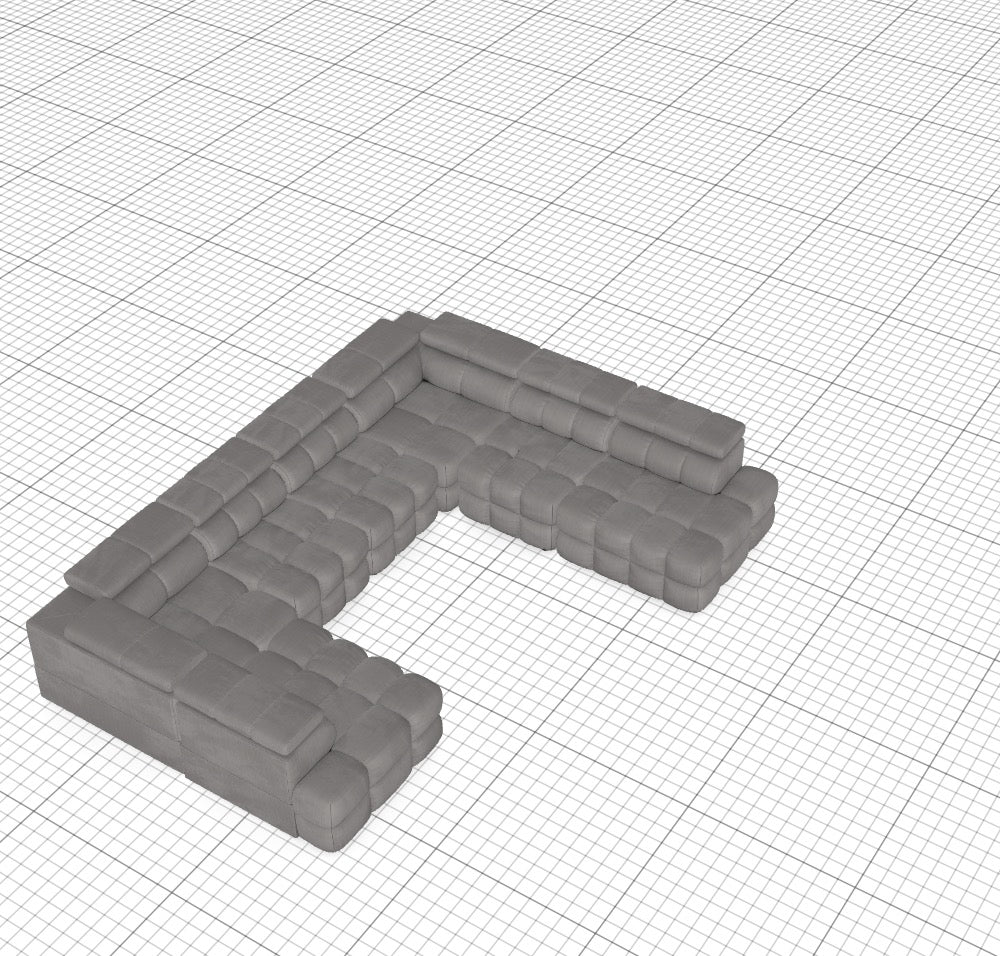 Modulares Sofa Buffalo - Deine Wunschkonfiguration M_GTAECH