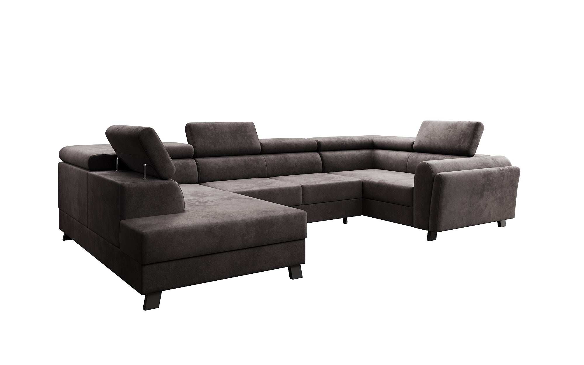 Designer Sofa Emilio mit Schlaf- und Klappfunktion