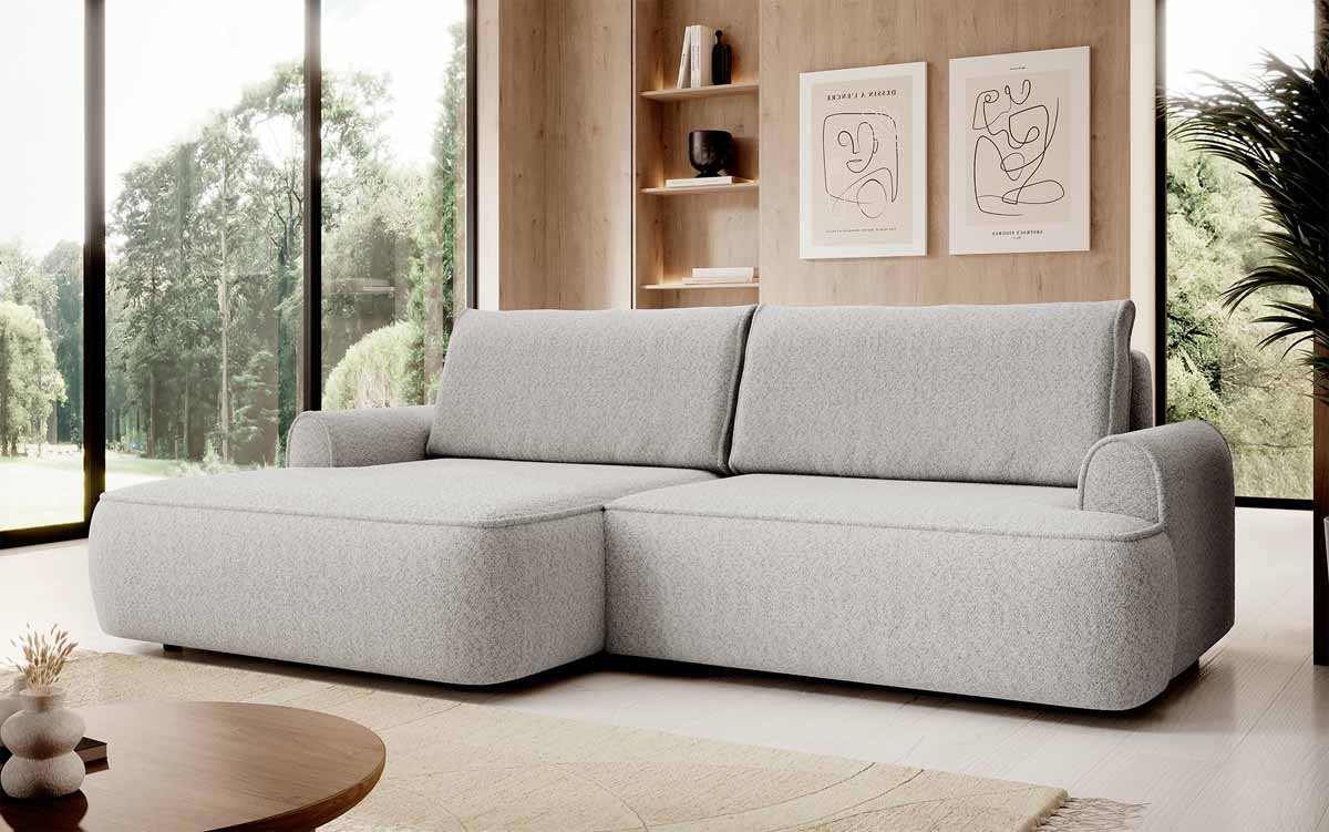 Designer Sofa Onelio mit Stauraum und Schlaffunktion