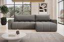 Designer Ecksofa Venezia mit Schlaffunktion und Stauraum