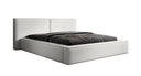 Designer Polsterbett Ophelia in Bouclé mit Stauraum